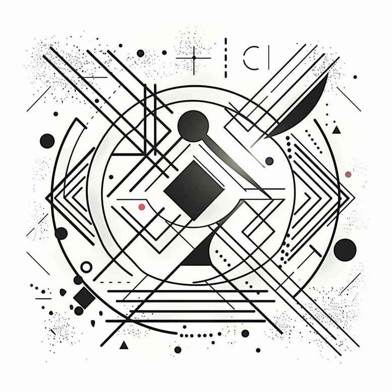 geometric tattoo design ideas wave grid subtle fill embodying courage