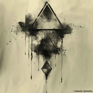 geometric tattoo design ideas geometric split unbroken circle courage and power