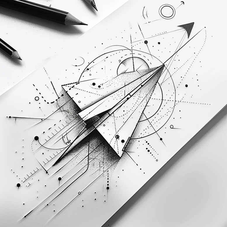 triangle-tattoo – tattoo design ideas free ai generated – tiny-motif – for-upper-back – Gallery: geometric-inkby-ai