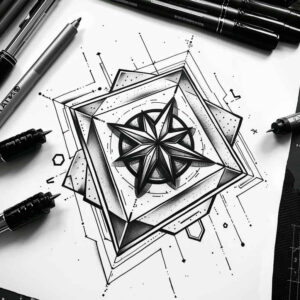 wavy-line-tattoo – tattoo design ideas free ai generated – minimalist-script – for-outer-arm – Gallery: geometric-inkby-ai