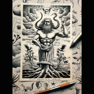 blessing-god – tattoo design ideas free ai generated – organic-structure – for-ribs – Gallery: god-inkby-ai