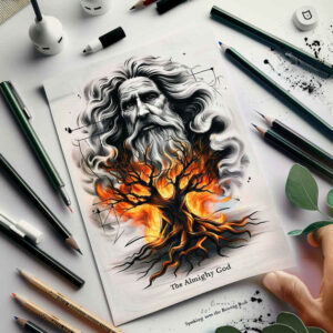 divine-guidance – tattoo design ideas free ai generated – natural-blush – for-lower-thigh – Gallery: god-inkby-ai
