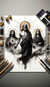 divine-plan – tattoo design ideas free ai generated – precise-anatomy – for-full-back – Gallery: god-inkby-ai