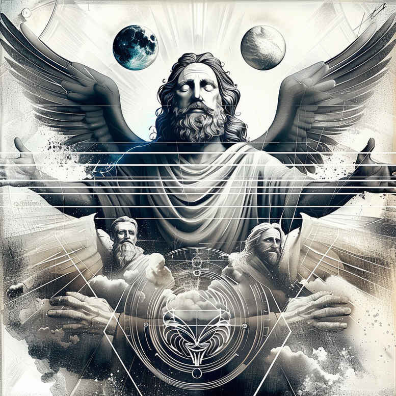 divine-presence – tattoo design ideas free ai generated – organic-structure – for-ankle – Gallery: god-inkby-ai
