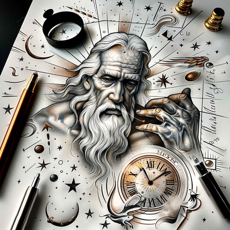 divine-sign – tattoo design ideas free ai generated – natural-look – for-back – Gallery: god-inkby-ai