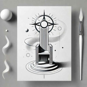 divine-sign – tattoo design ideas free ai generated – photorealistic-drawing – for-nape – Gallery: god-inkby-ai