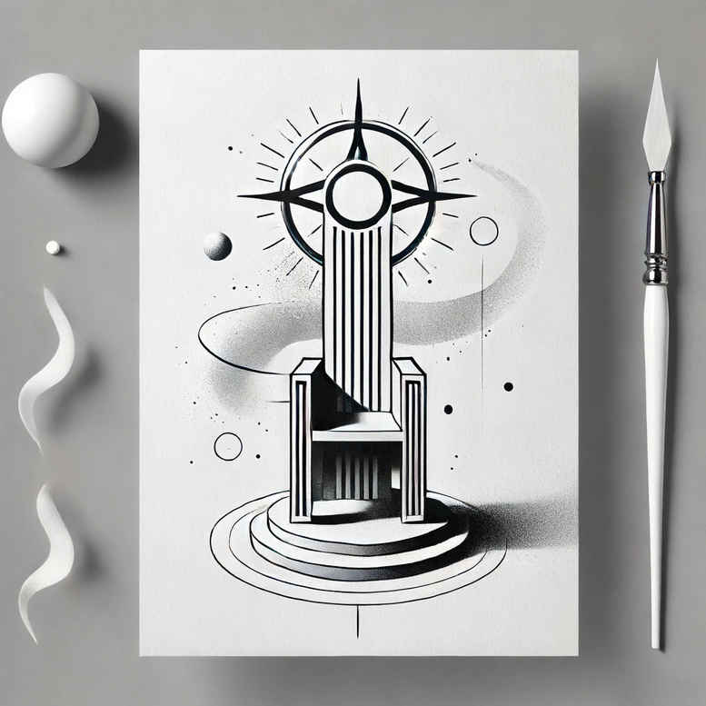 divine-sign – tattoo design ideas free ai generated – photorealistic-drawing – for-nape – Gallery: god-inkby-ai