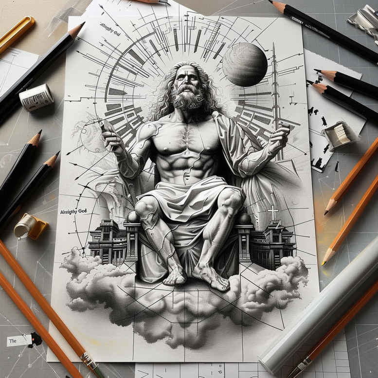 divine-will – tattoo design ideas free ai generated – skin-texture – for-wrist – Gallery: god-inkby-ai