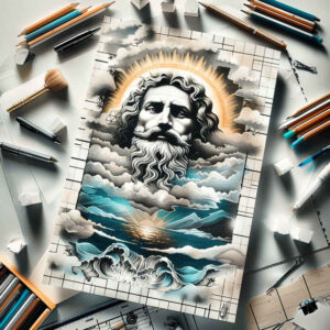 eternal-god – tattoo design ideas free ai generated – ultra-detailed – for-full-back – Gallery: god-inkby-ai