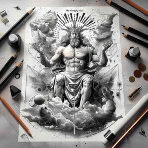 creator-god-realism-vivid-detail-for-ribs – tattoo design ideas free ai generated – Gallery: god-inkby-ai