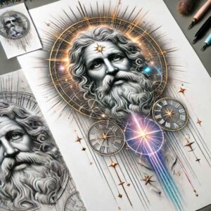 god-of-truth – tattoo design ideas free ai generated – naturalistic – for-lower-arm – Gallery: god-inkby-ai