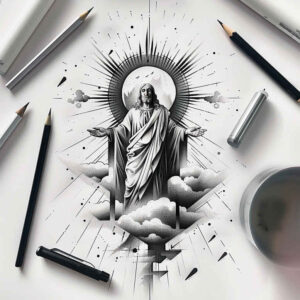 god-symbol – tattoo design ideas free ai generated – light-and-shadow-play – for-wrist – Gallery: god-inkby-ai