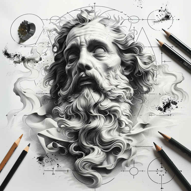 god-symbol – tattoo design ideas free ai generated – naturalistic – for-arm – Gallery: god-inkby-ai