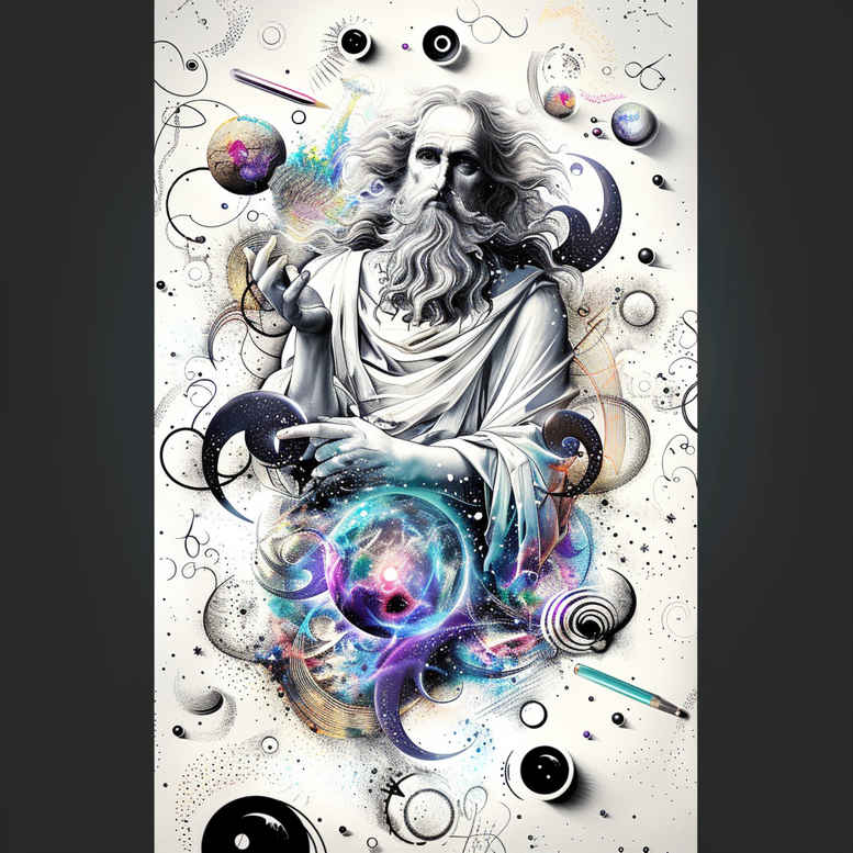 god-symbol – tattoo design ideas free ai generated – realistic-perspective – for-upper-arm – Gallery: god-inkby-ai