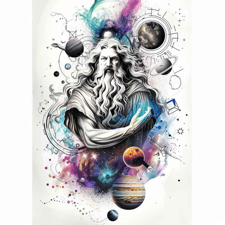god-the-father – tattoo design ideas free ai generated – precise-gradient – for-lower-back – Gallery: god-inkby-ai