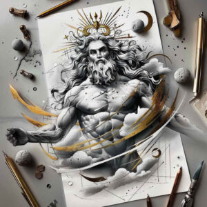 higher-power – tattoo design ideas free ai generated – realism-tattoo – for-heel – Gallery: god-inkby-ai
