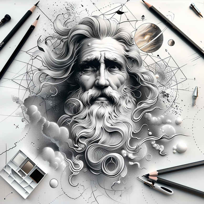 omniscient-god – tattoo design ideas free ai generated – visual-truth – for-wrist-side – Gallery: god-inkby-ai