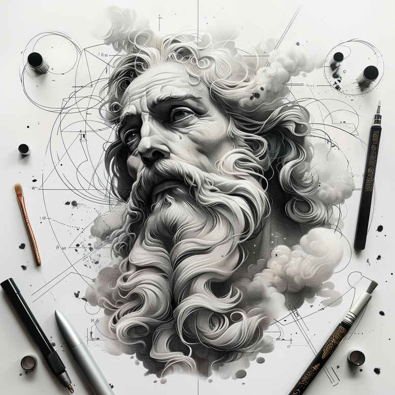 prayer-god – tattoo design ideas free ai generated – dimensional-ink – for-palm – Gallery: god-inkby-ai