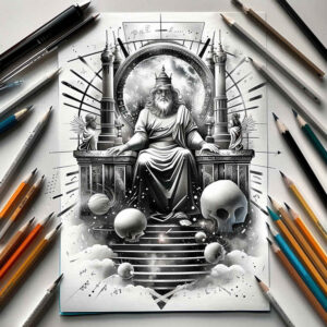 spiritual-presence – tattoo design ideas free ai generated – crisp-detail – for-hand – Gallery: god-inkby-ai