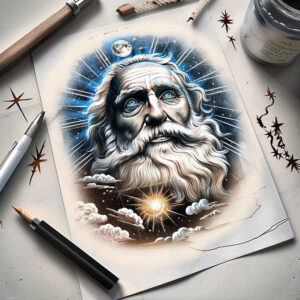 spirituality – tattoo design ideas free ai generated – soft-contrast – for-shoulder – Gallery: god-inkby-ai