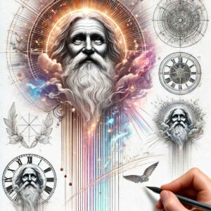 god tattoo design ideas gentle shadow divine power stands for endurance