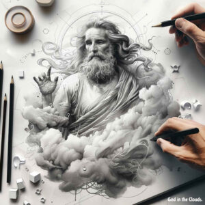 god tattoo design ideas Neotraditional sharp edges divine presence symbol of endurance
