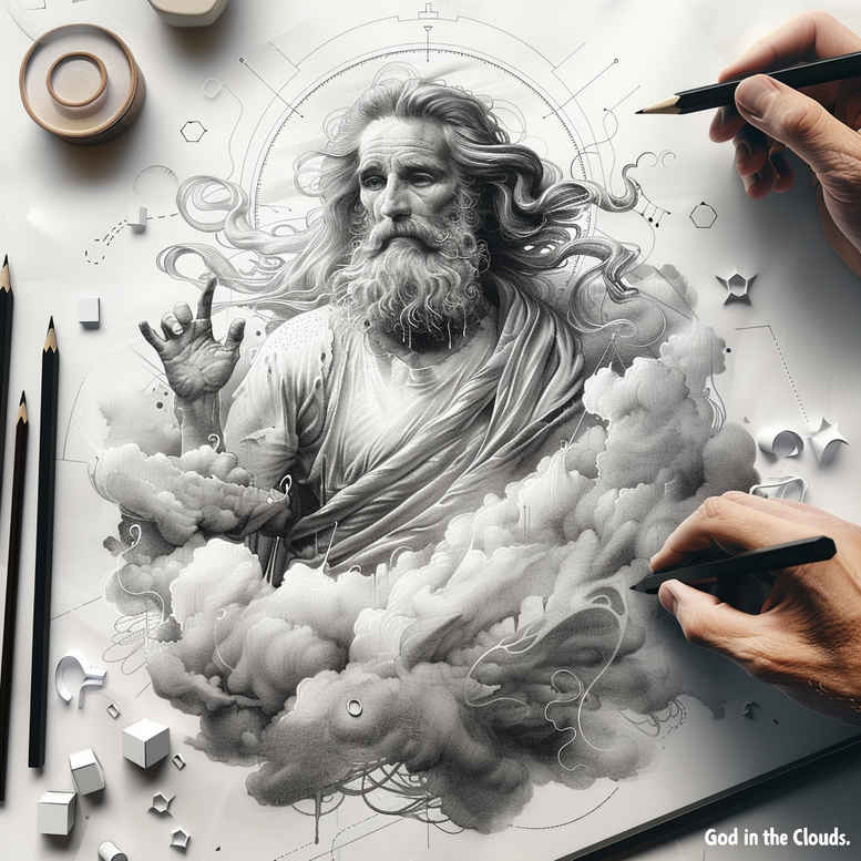 god tattoo design ideas Neotraditional sharp edges divine presence symbol of endurance