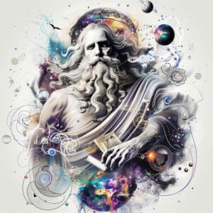 god tattoo design ideas realistic contrast mythical determination and power
