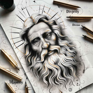 god tattoo design ideas ornamental mythical symbol of courage