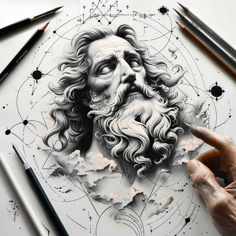 god tattoo design ideas color richness spiritual energy meaning determination