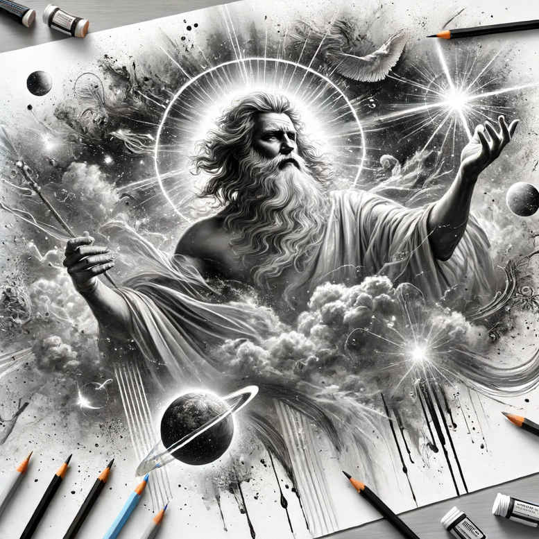 god tattoo design ideas enhanced shading symbolic embodying courage