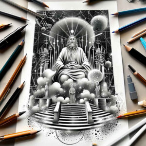 god tattoo design ideas ethereal symbolic symbolising determination