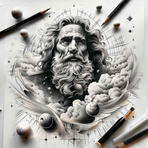 god tattoo design ideas esoteric symbolism worship symbolising endurance