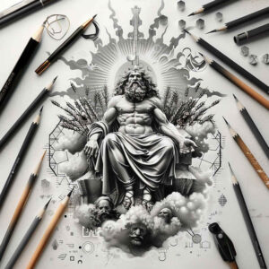 transcendence – tattoo design ideas free ai generated – realistic-movement – for-stomach – Gallery: god-inkby-ai