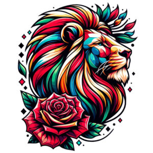 artistic-design – tattoo design ideas free ai generated – geometric-outline – for-hip – Gallery: graphic-inkby-ai