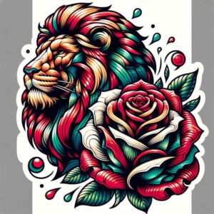 artistic-design – tattoo design ideas free ai generated – symmetric-outline – for-fingers – Gallery: graphic-inkby-ai