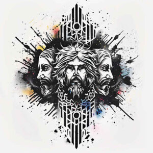 artistic-graphic – tattoo design ideas free ai generated – angle-overlay – for-back – Gallery: graphic-inkby-ai