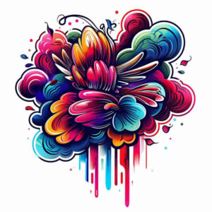 gradient-effect – tattoo design ideas free ai generated – golden-ratio – for-calf – Gallery: graphic-inkby-ai