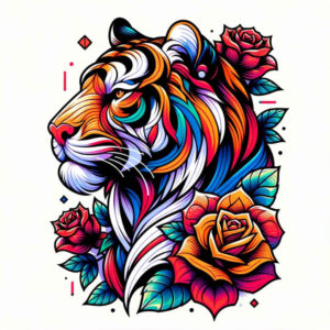 minimalist-design – tattoo design ideas free ai generated – cursive-banner – for-upper-arm – Gallery: graphic-inkby-ai