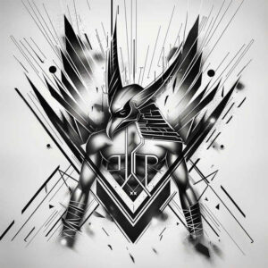 pattern-design – tattoo design ideas free ai generated – line-tessellation – for-upper-shoulder – Gallery: graphic-inkby-ai