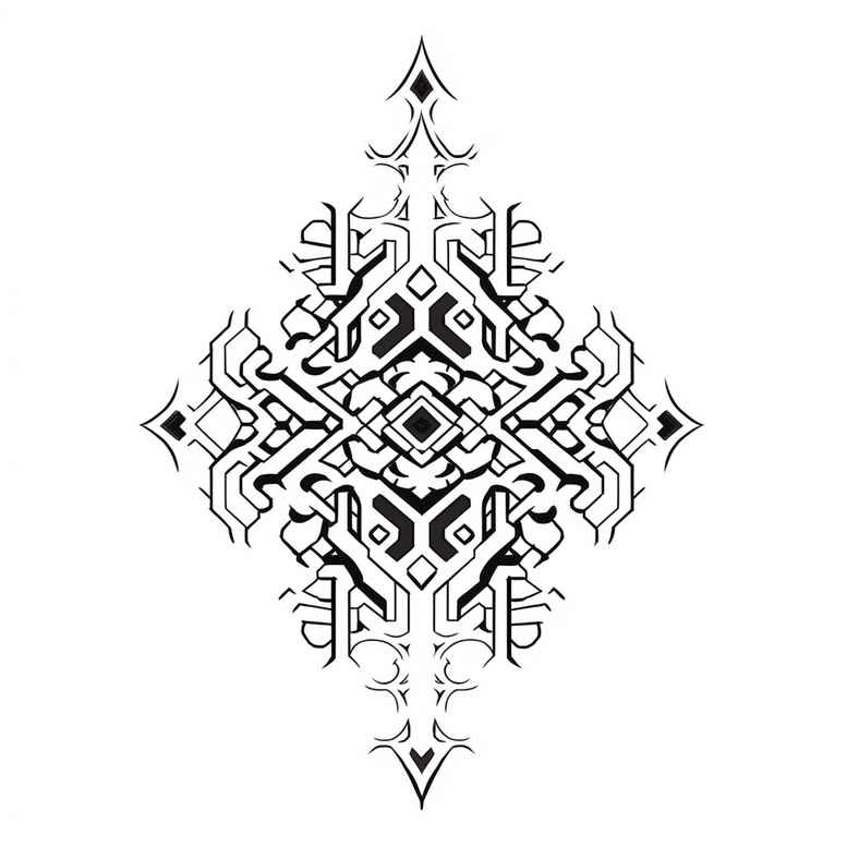 shaded-graphic – tattoo design ideas free ai generated – vivid-color – for-hip – Gallery: graphic-inkby-ai