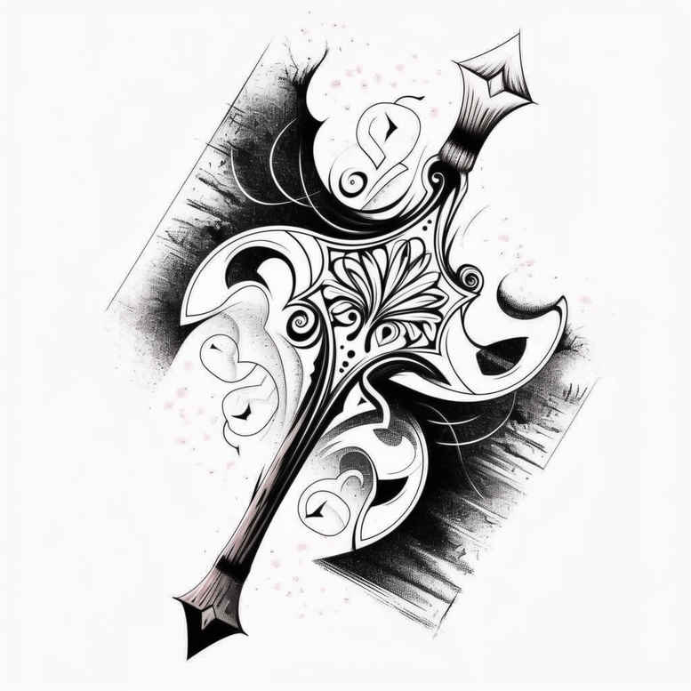 graphic tattoo design ideas enlightenment cube shading shows resilience