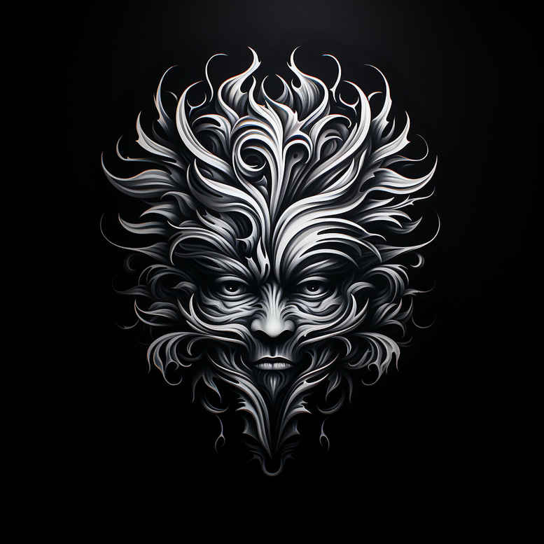 graphic tattoo design ideas ornate geometric fill for side torso