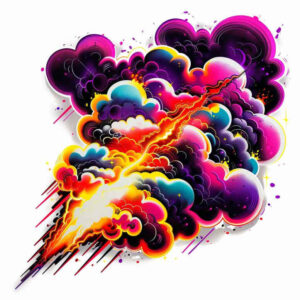 graphic tattoo design ideas inward focus star polygon for arm