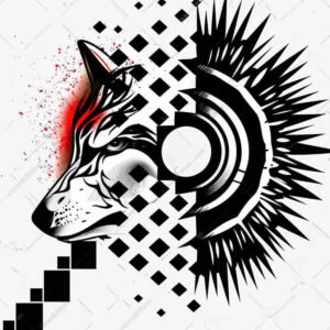 tattoo-graphic – tattoo design ideas free ai generated – vector-grid – for-side – Gallery: graphic-inkby-ai