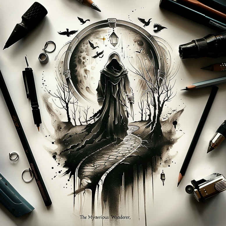 skull-reaper-poison-surrealism-psychological-depth – tattoo design ideas free ai generated – Gallery: grim-reaper-inkby-ai