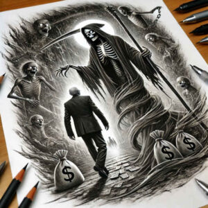 skull – tattoo design ideas free ai generated – stitched – for-forearm – Gallery: grim-reaper-inkby-ai