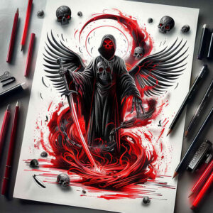 grim-reaper tattoo design ideas artistic flair dark perseverance and power