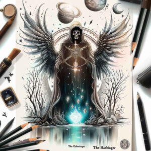 grim-reaper tattoo design ideas form fidelity haunting presence symbolising courage