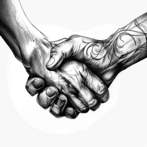 emotional-hands – tattoo design ideas free ai generated – neotraditional-artful-color – for-wrist-side – Gallery: hands-inkby-ai